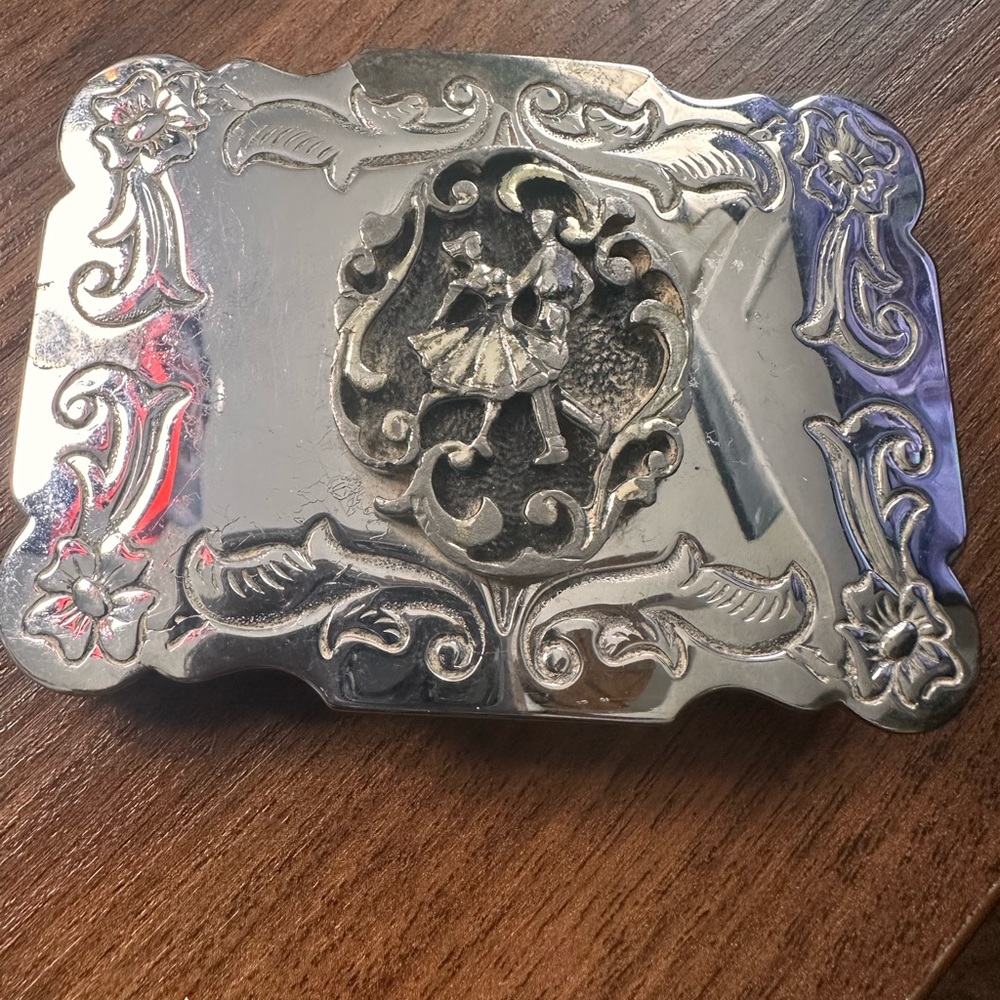 Cowboy Belt Buckle Western Theme Made in the USA 🇺🇸